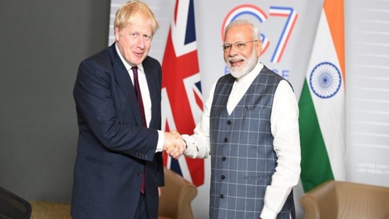 UK PM Boris Johnson Hails India's COVID-19 Vaccines; Says 'I have Indian Jab in My Arm, It Did Me Good' (Watch Video)