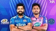 Sports News | IPL 2022: Mumbai Skipper Rohit Sharma Wins Toss, Opts to Bowl Against Rajasthan