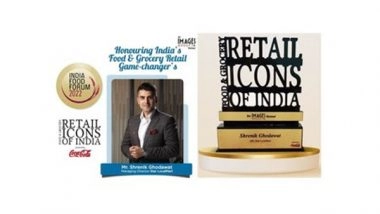 Business News | Shrenik Ghodawat Conferred as the Food & Grocery Retail Icon of India 2022