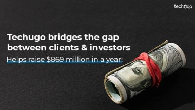 Business News | Techugo Bridges the Gap Between Clients and Investors: Helps Raise USD 869 Million in a Year!
