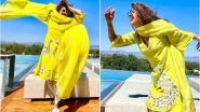 Entertainment News | 'Desi Girl' Priyanka Chopra Looks Blissful in Yellow Kurta Set, Leaves Netizens in Awe