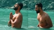 Entertainment News | Vicky Kaushal Takes a Dip in Ganga
