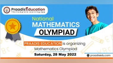 Business News | Praadis Education is Organizing the Biggest Mathematics Olympiad at National Level