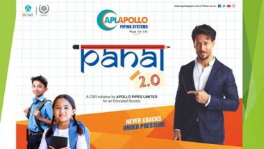Business News | Apollo Pipes Limited (APL Apollo) Distributed School Bags and Stationeries to Support Education of Rural Talents with PAHAL 2.0