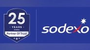 Business News | Sodexo BRS India Celebrates 25 Years of Success Through Innovation, Digitalization and Trust