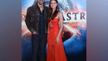 Entertainment News | Amid Wedding Rumours, Alia Bhatt Unveils Love-filled Poster with Ranbir Kapoor from 'Brashmastra'