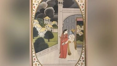 World News | PM Modi Gifts Miniature Painting from Himachal Pradesh to Nepalese PM