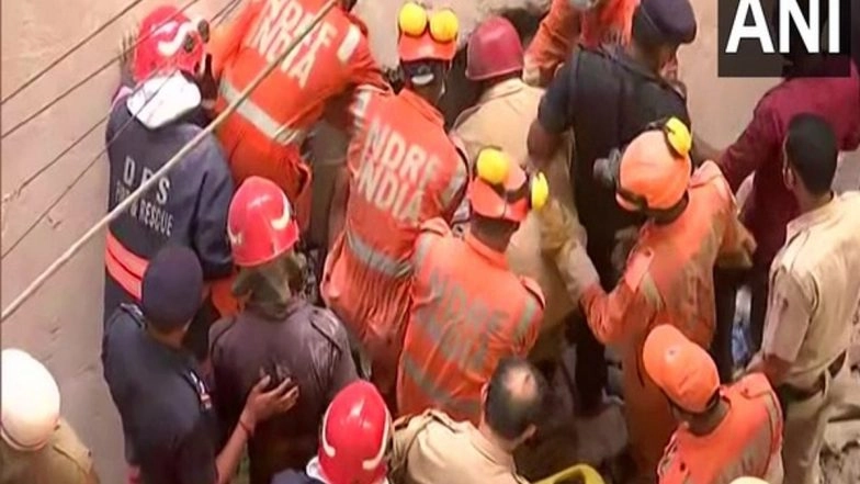 2 Killed After Under-Construction Building Collapses in Satya Niketan, Rescue Operation Completed