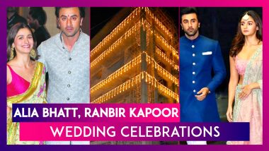 Alia Bhatt, Ranbir Kapoor Wedding Celebrations: RK Studio, Bandra Residences Decked Up In Lights