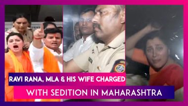 Ravi Rana, MLA And His Wife Charged With Sedition In Maharashtra