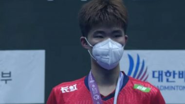 Korea Open Badminton Championships 2022: China's Weng Hong Yang Stuns Jonatan Christie to Claim Men's Singles Crown