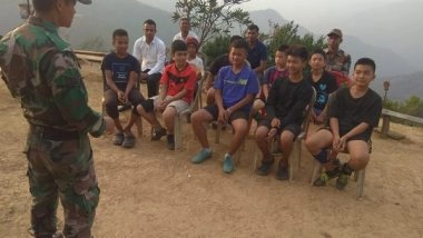 India News | Assam Rifles Conducts Motivational Lecture; Encourages Youth to Prepare for Joining Armed Forces
