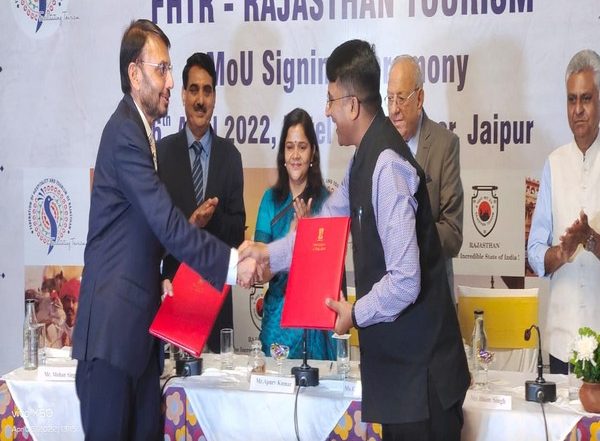 India News |  Rajasthan Government Signs MoU with FHTR to Organise Rajasthan Domestic Travel Mart