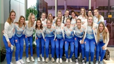Sports News | Netherlands Women's Hockey Team Arrives in Bhubaneswar for FIH Hockey Pro League Matches Against India