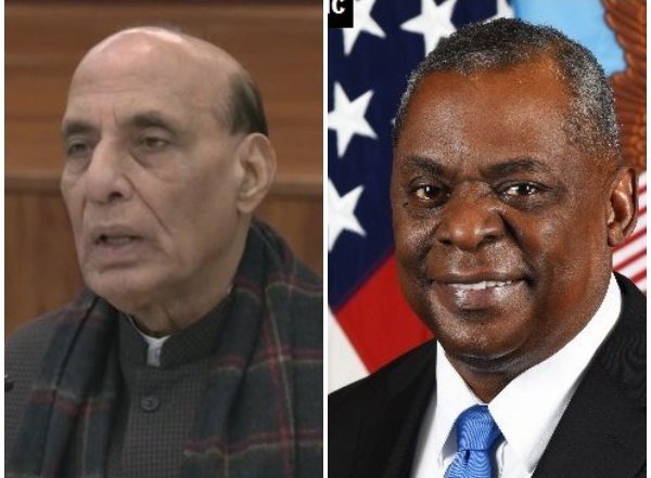 World News | India US 2+2 Dialogue: Defence Secretary Lloyd J Austin to Welcome Rajnath Singh at Pentagon on Sunday