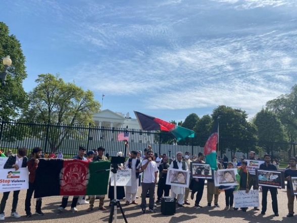 World News | Afghan Diaspora in US Hold Protest Against Pakistani Airstrike - Vimarsana News
