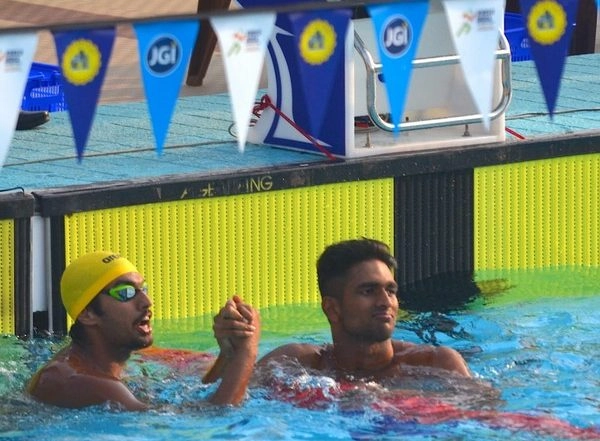 Sports News | Ace Swimmers Srihari Nataraj, Siva Sridhar Look to Make Dream Team at Asian Games