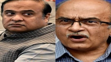 India News | Prashant Bhushan Alleges Rs 29 Cr State Money Spent During PM's Visit to Assam, CM Sarma Calls It Propaganda