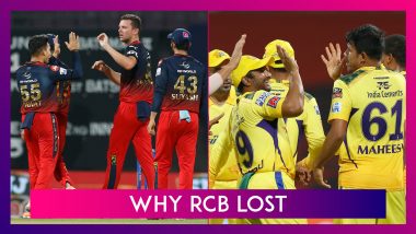 Chennai Super Kings vs Royal Challengers Bangalore IPL 2022: 3 Reasons Why RCB Lost