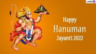 Hanuman Jayanti 2022 Greetings & Messages: Send WhatsApp Status, Wishes, Bajrangbali Photos and HD Wallpapers to Family and Friends on Hindu Festival Day