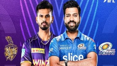 Sports News | IPL 2022: KKR Opt to Field Against MI; Cummins Replaces Southee, Suryakumar Comes in Place of Anmolpreet