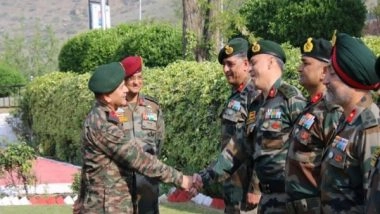 India News | Northern Army Commander Reviews Security Scenario in Kashmir Valley