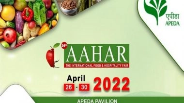 Business News | Aahar 2022: 25 Products Showcased at GI Pavilion Set Up by DPIIT