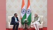 World News | PM Modi, WHO Chief Discuss Ways to Strengthen Health Sector