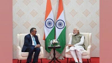 World News | PM Modi, WHO Chief Discuss Ways to Strengthen Health Sector