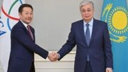World News | Kazakh President Discusses Asian Security with CICA Secretariat Executive Director