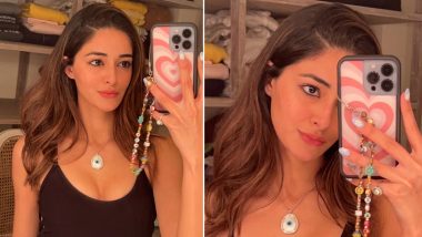 Ananya Panday Wins the Internet With Her Beautiful Mirror Selfie (View Pic)