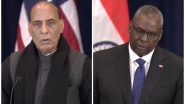 World News | US Defense Secy, Rajnath Singh Discuss China, Russia at Pentagon