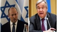 World News | Israel's PM Discusses Gaza Tensions with Guterres