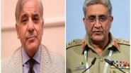 World News | Shehbaz Sharif Holds First Meeting with Pak Army Chief Bajwa