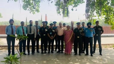 India News | Maj Mohit Sharma's Parents Lay Wreath at National War Memorial