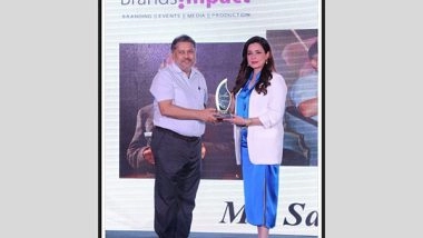 Business News | Celebrated Author Sabarna Roy is Awarded the Right Choice Awards for Author of Eminence 2022