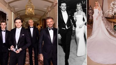 Brooklyn Beckham and Nicola Peltz Wedding Pics OUT: David and Victoria Beckham’s Son and American Actress Tie Knot in Beautiful Ceremony