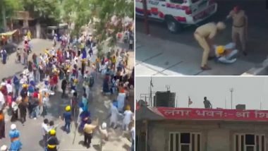 Punjab: Clash Breaks Out Between Two Groups Near Kali Devi Mandir in Patiala