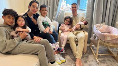 Cristiano Ronaldo and Georgina Rodriguez Back Home With Their Newborn Baby Girl, CR7 Posts Family Picture on Instagram