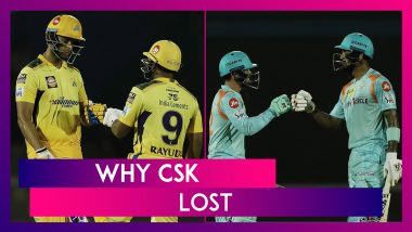 Lucknow Super Giants vs Chennai Super Kings IPL 2022: 3 Reasons Why CSK Lost