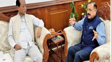 India News | Nagaland CM Calls on Jitendra Singh, Discuss Development, Placement of All India Services Officers