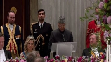 World News | King of Netherlands Hosts State Banquet in Honour of President Kovind at Royal Palace