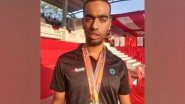 Sports News | Jigar Thakkar Wins Gold at 21st National Para-Swimming Championship