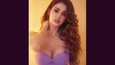 Disha Patani Is Hot and Gorgeous As She Poses in a Lavender Coloured Bra Top in Her Latest Instagram Post!