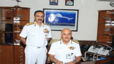 India News | Vice Admiral Sanjay Mahindru Assumes Charge as Deputy Chief of Naval Staff