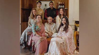 Entertainment News | Soni Razdan Shares Bhatt Family Picture from Alia, Ranbir's Wedding