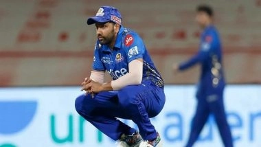 Sports News | IPL 2022: Birthday Boy Rohit Sharma Makes Another On-field Appeal to 'end Plastic Waste'