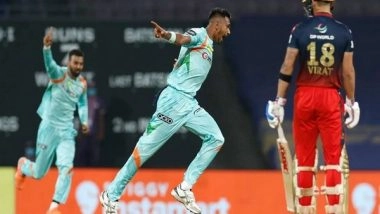Sports News | Dushmantha Chameera Becomes Fourth Bowler to Dismiss Virat Kohli on Golden Duck in IPL