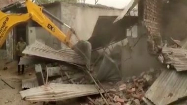 India News | Ambala: City Admin Begins Demolition of Drug Traffickers' Properties