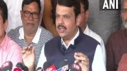 India News | Leader of Oppstn Devendra Fadnavis Condemns Attack Outside Sharad Pawar's Residence, Terms It 'big Failure' of Police Department
